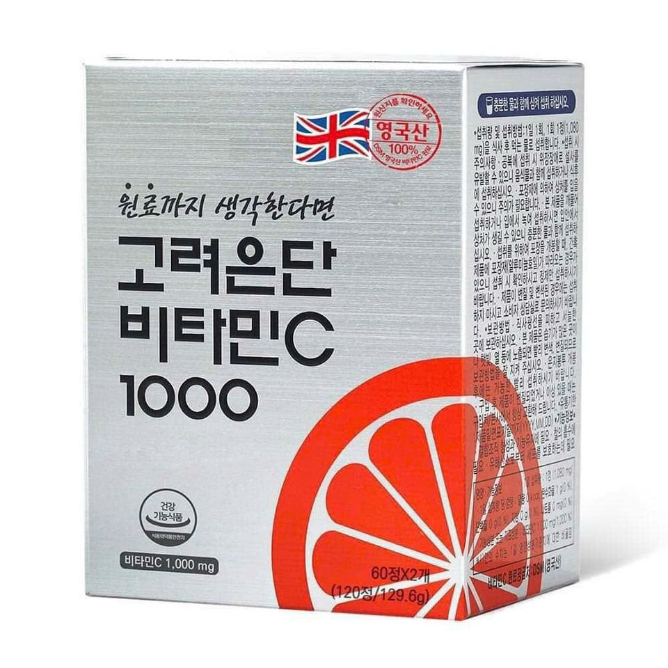Viên Uống Vitamin C 1000mg Eundan Hàn Quốc