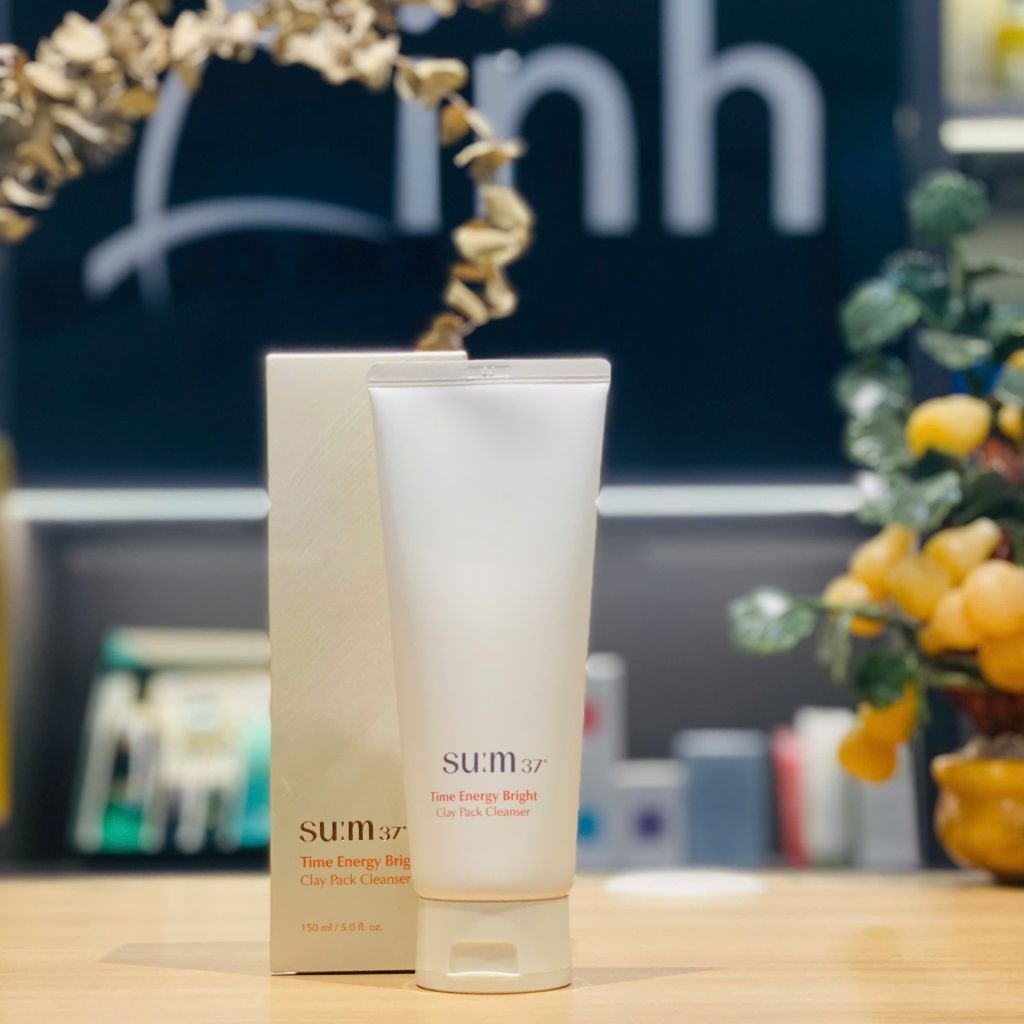 Sữa Rửa Mặt Đất Sét Sum37 Time Energy Bright Clay Pack Cleanse - Image 2
