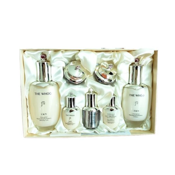 Set Phấn Nước Tái Sinh Da Whoo Cheongidan Radiant Special Set 6 Món
